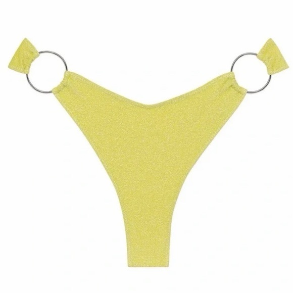 Montce Other - Montce Limon Sparkle Lulu Loop Bikini Bottoms
